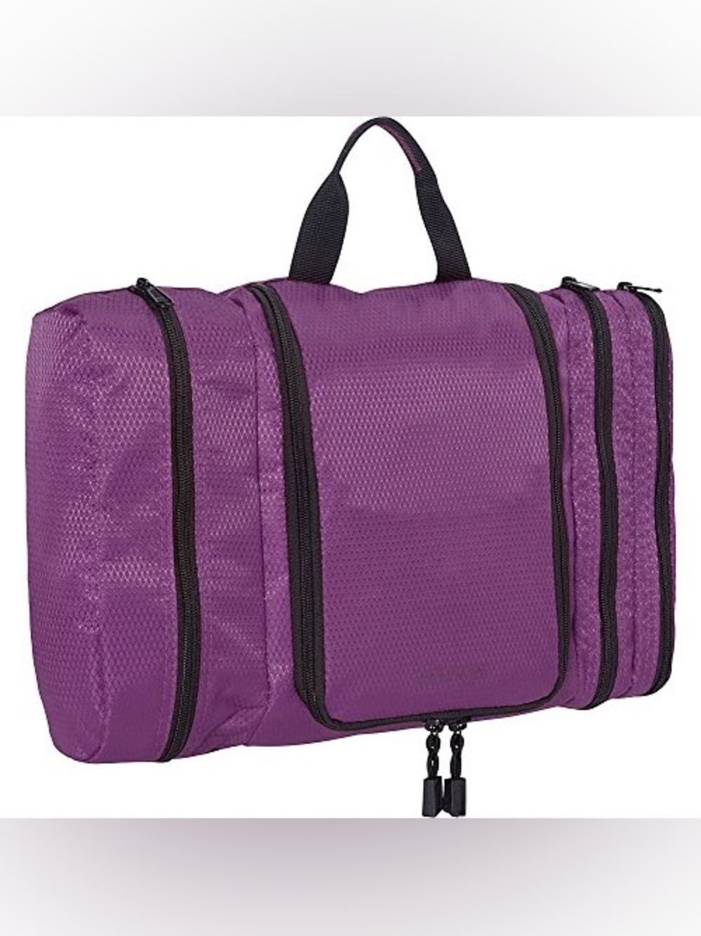 Ebags Eggplant Pack It flat Toiletry Kit Bag NEW